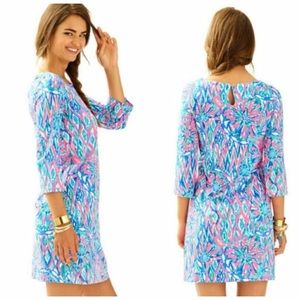 NWT Lilly Pulitzer Tiki Pink Shake it Up Bay Dress